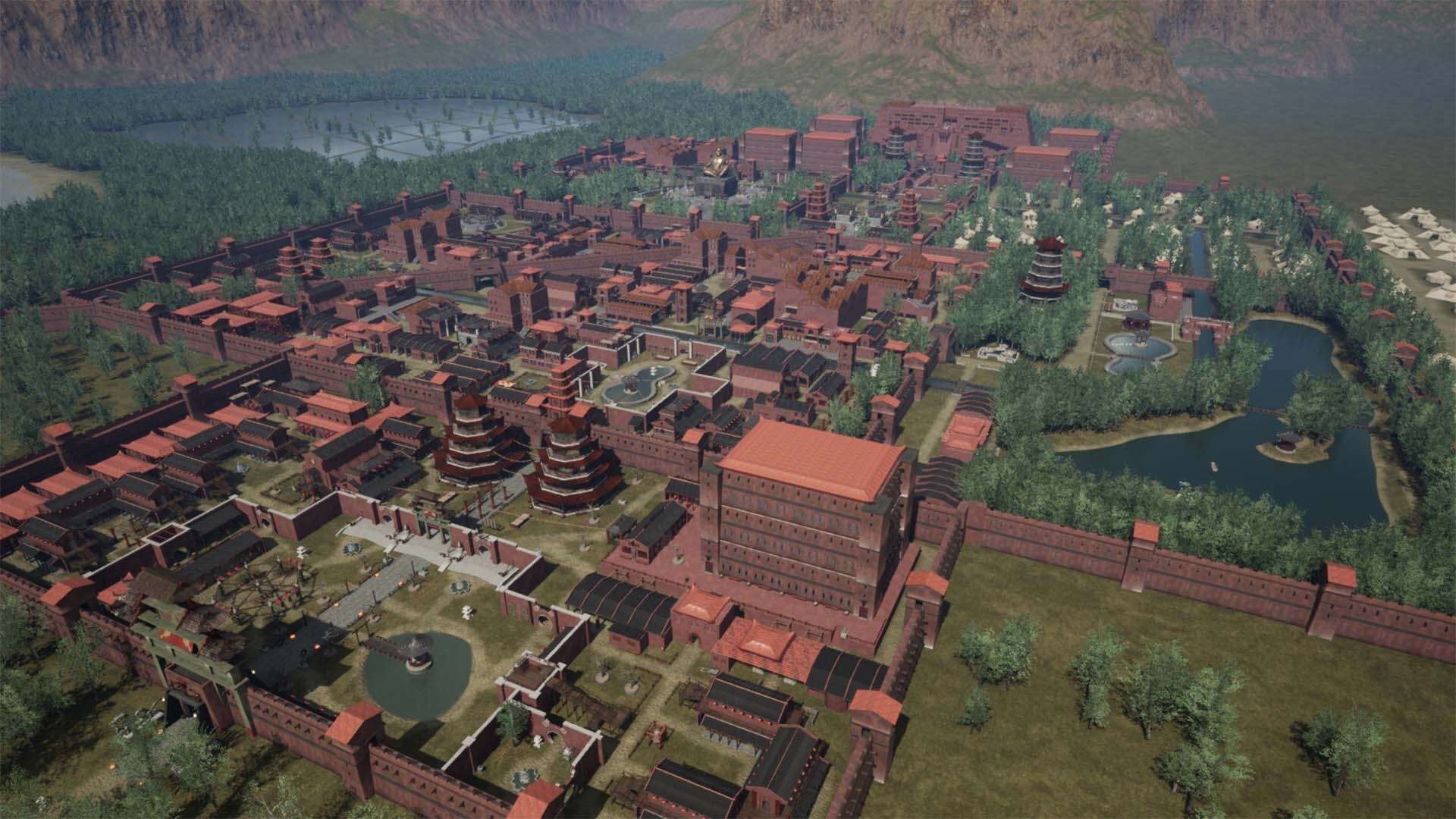 Silent City Ancient Chinese City Pack in Environments UE Marketplace